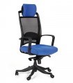 Эргономичное кресло CHAIRMAN 283 синяя ткань 26-21 общий вид