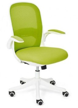 Кресло компьютерное Happy ткань, зеленый